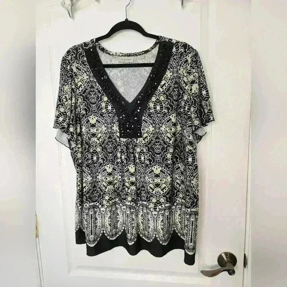 Plus size Avenue blouse EUC #20